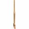 Ekena Millwork Saratoga Smooth Timber Gable Bracket, Western Red Cedar, 96"W x 36"H x 1 1/2"D x 3 1/2"F, 9/12 Pitch GBW096X36X0204SAR00SWR - alternate 3
